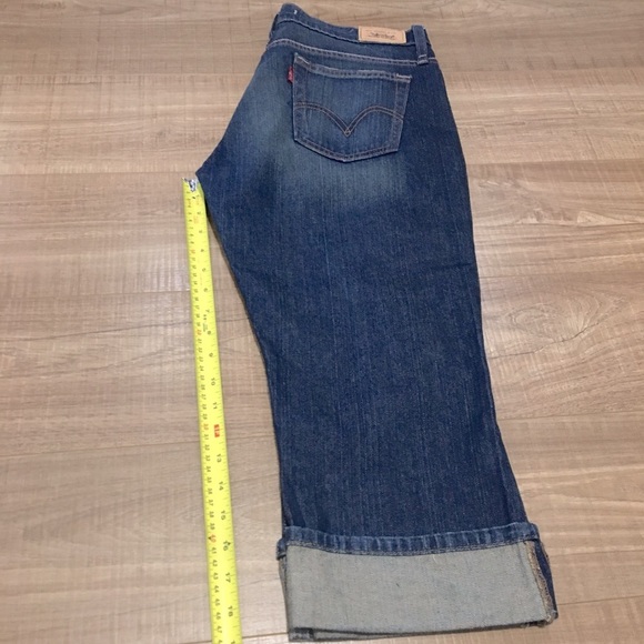 Levi’s denim capris size 10 - Picture 4 of 7